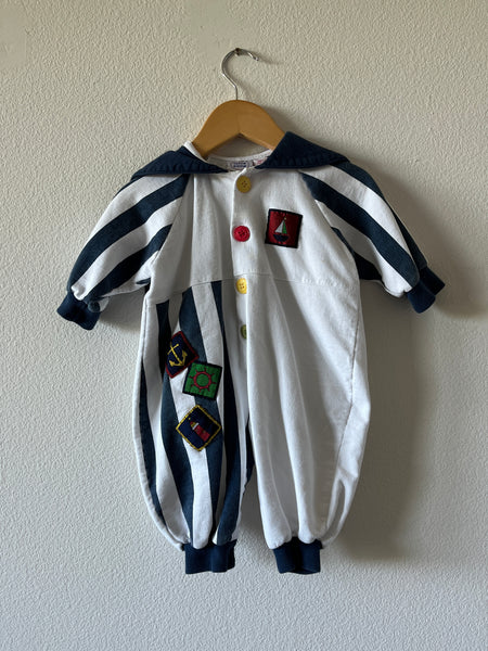 Mine Alone Sailor Romper