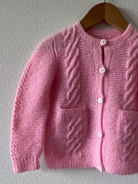 Sweetheart Toddler Cable Knit