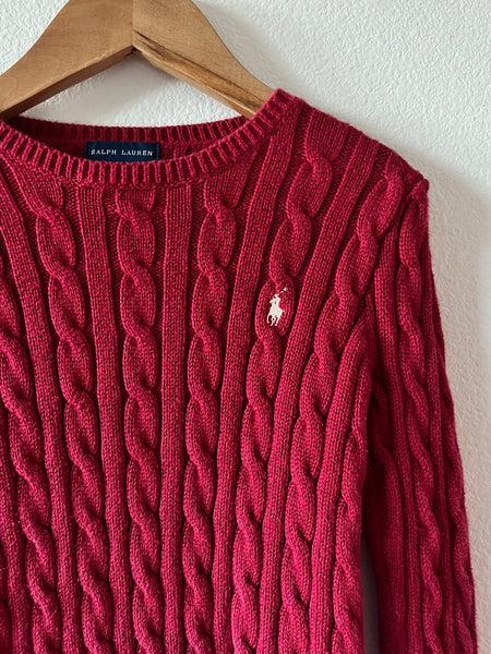 Ralph Lauren Cable Knit Kids Sweater