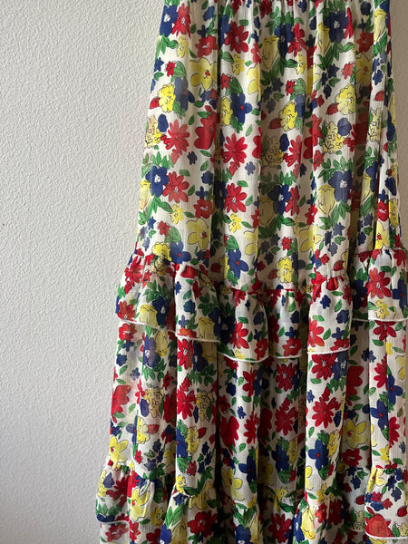Primary Floral Gown