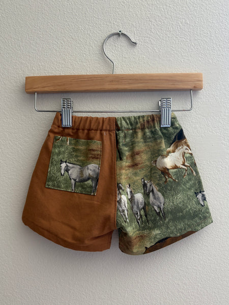 Horse Shorts | Size 12-18M