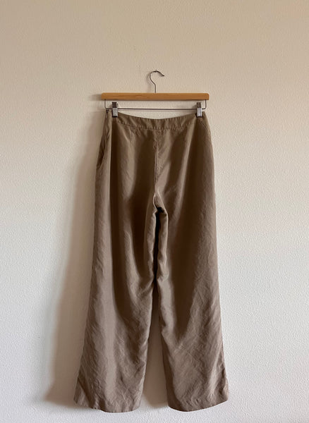 Ann Taylor Silk Trousers