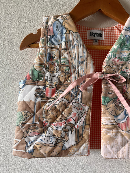 Beatrix Potter Vest Size 3T (Style 2)