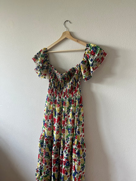 Primary Floral Gown
