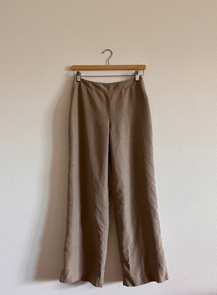 Ann Taylor Silk Trousers