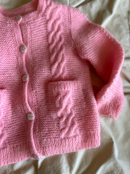 Sweetheart Toddler Cable Knit