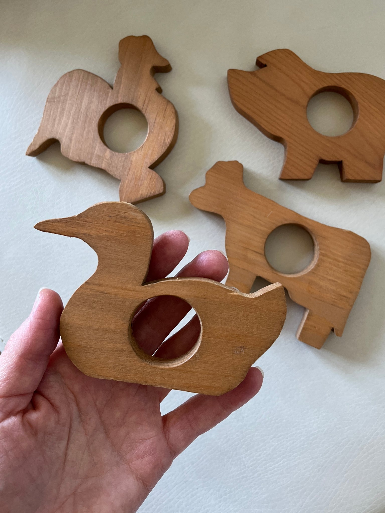 Barnyard Napkin Rings