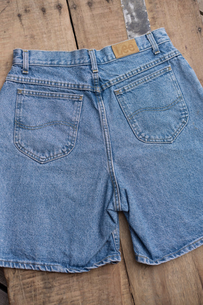 Lee High Rise Denim Shorts