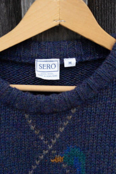 Argyle Wool Sweater