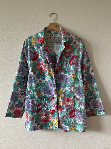 Floral Blazer