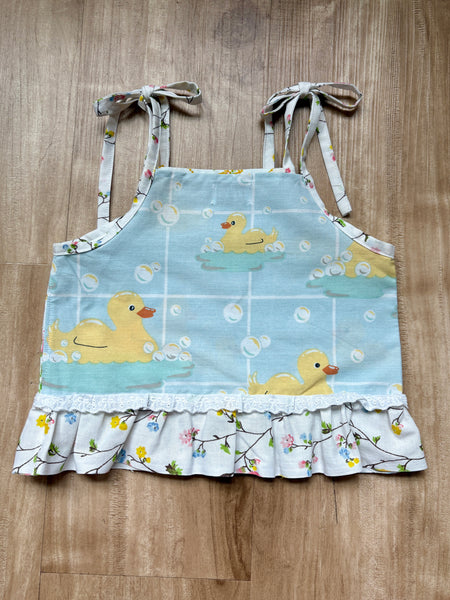 Lacey Tie Tank | Size 4T