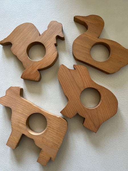Barnyard Napkin Rings