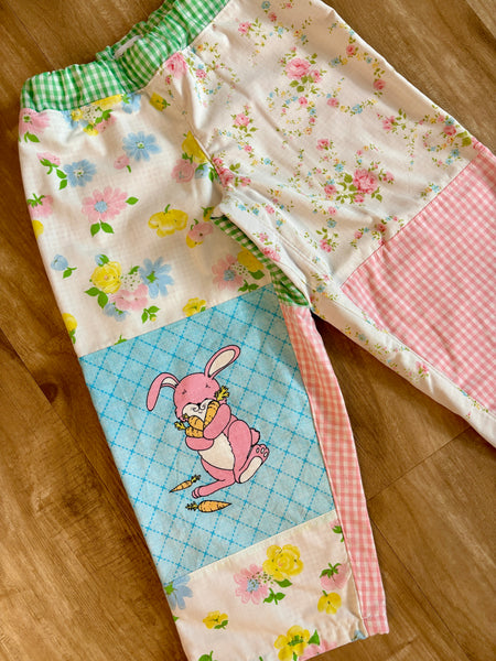 Springtime Scrappy Pants | Size 4T