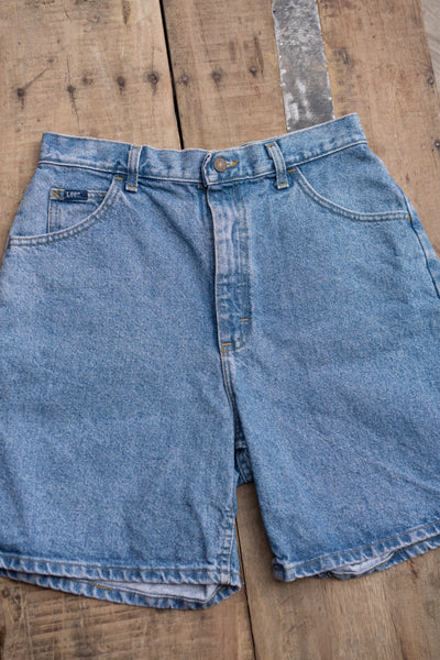 Lee High Rise Denim Shorts