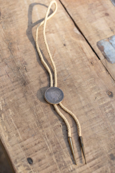 1922 Peace Dollar Bolo Tie