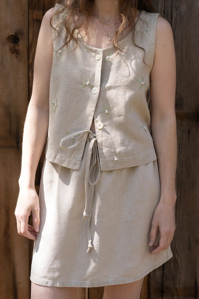 Meadow Button Top