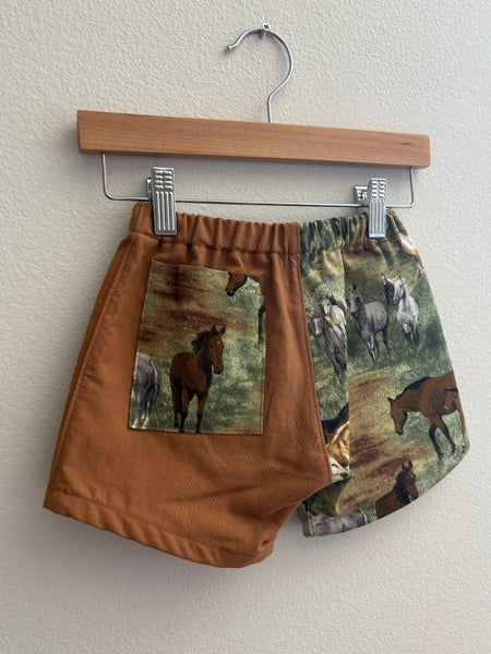 Horse Shorts | Size 4T