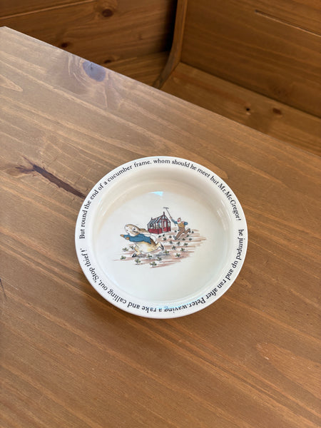 1991 Beatrix Potter Peter Rabbit Dining Set