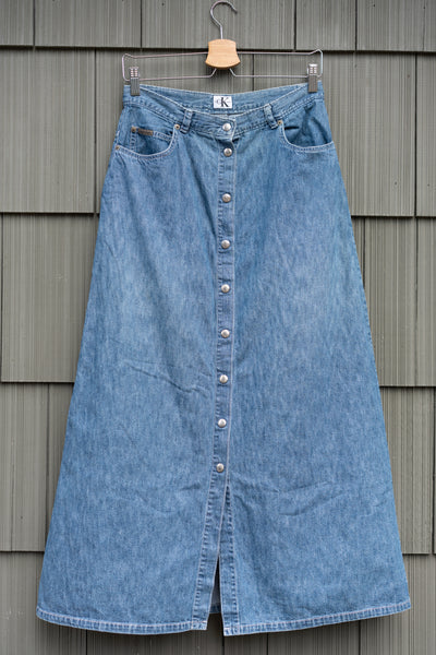 Calvin Klein Denim Maxi