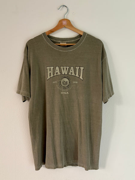 Garment Washed Hawaii Tee