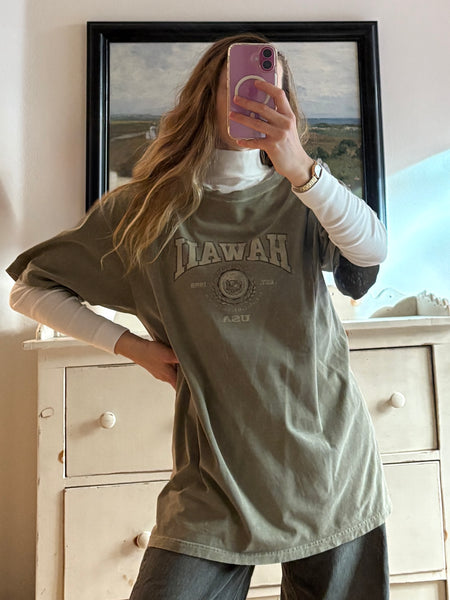 Garment Washed Hawaii Tee