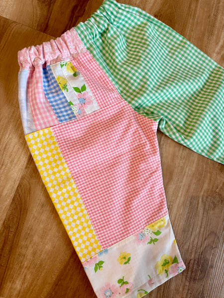 Springtime Scrappy Pants | Size 12-18M