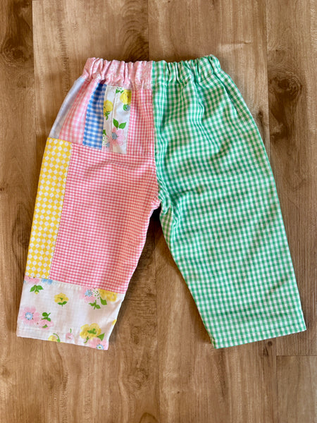 Springtime Scrappy Pants | Size 12-18M