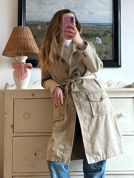 Tan Trench Coat