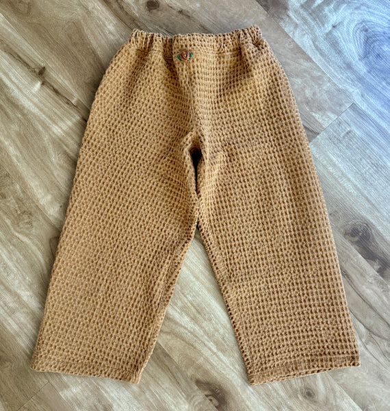 Cinnamon Waffle Pants | Size 5T
