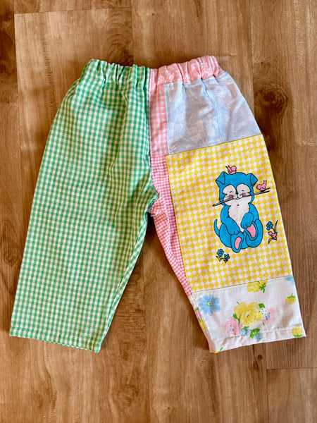 Springtime Scrappy Pants | Size 12-18M