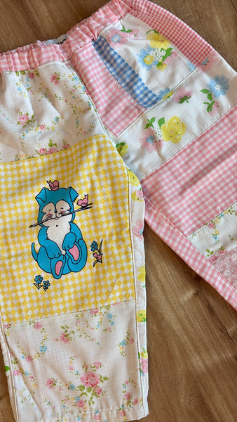 Springtime Scrappy Pants | Size 3T (Style 2)