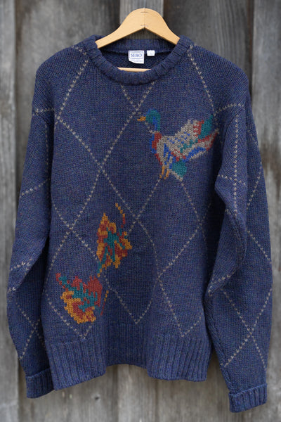 Argyle Wool Sweater