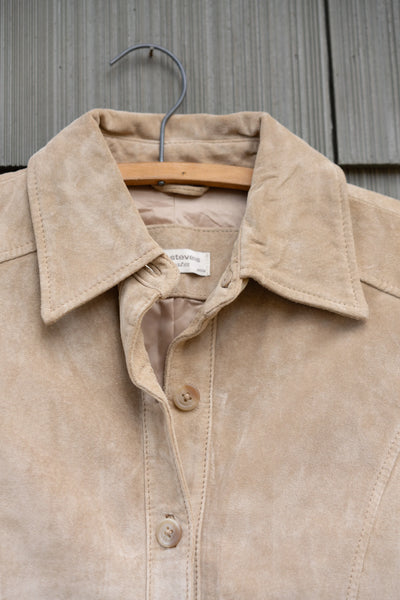 Suede Shirt Jacket