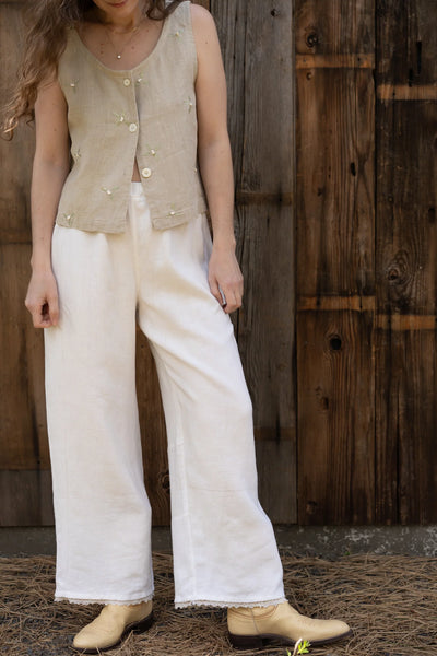Meadow Button Top