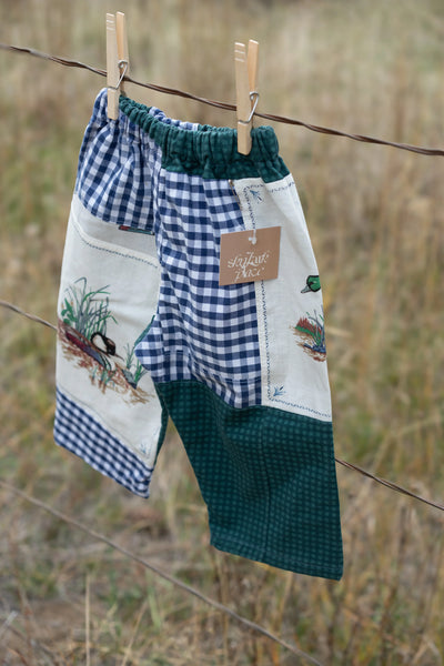 Grandpa Barrel Pants | 6-12M