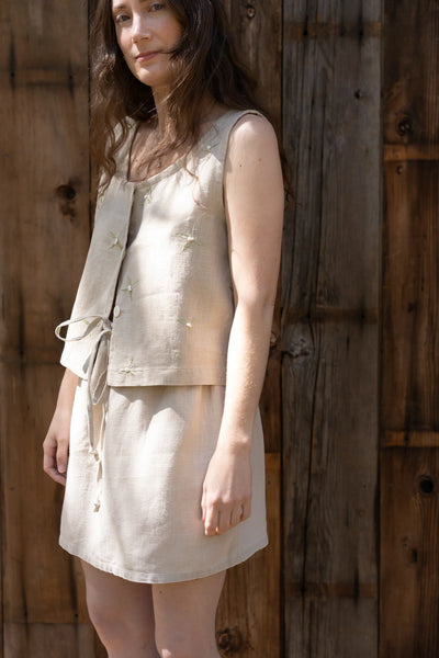 Meadow Button Top