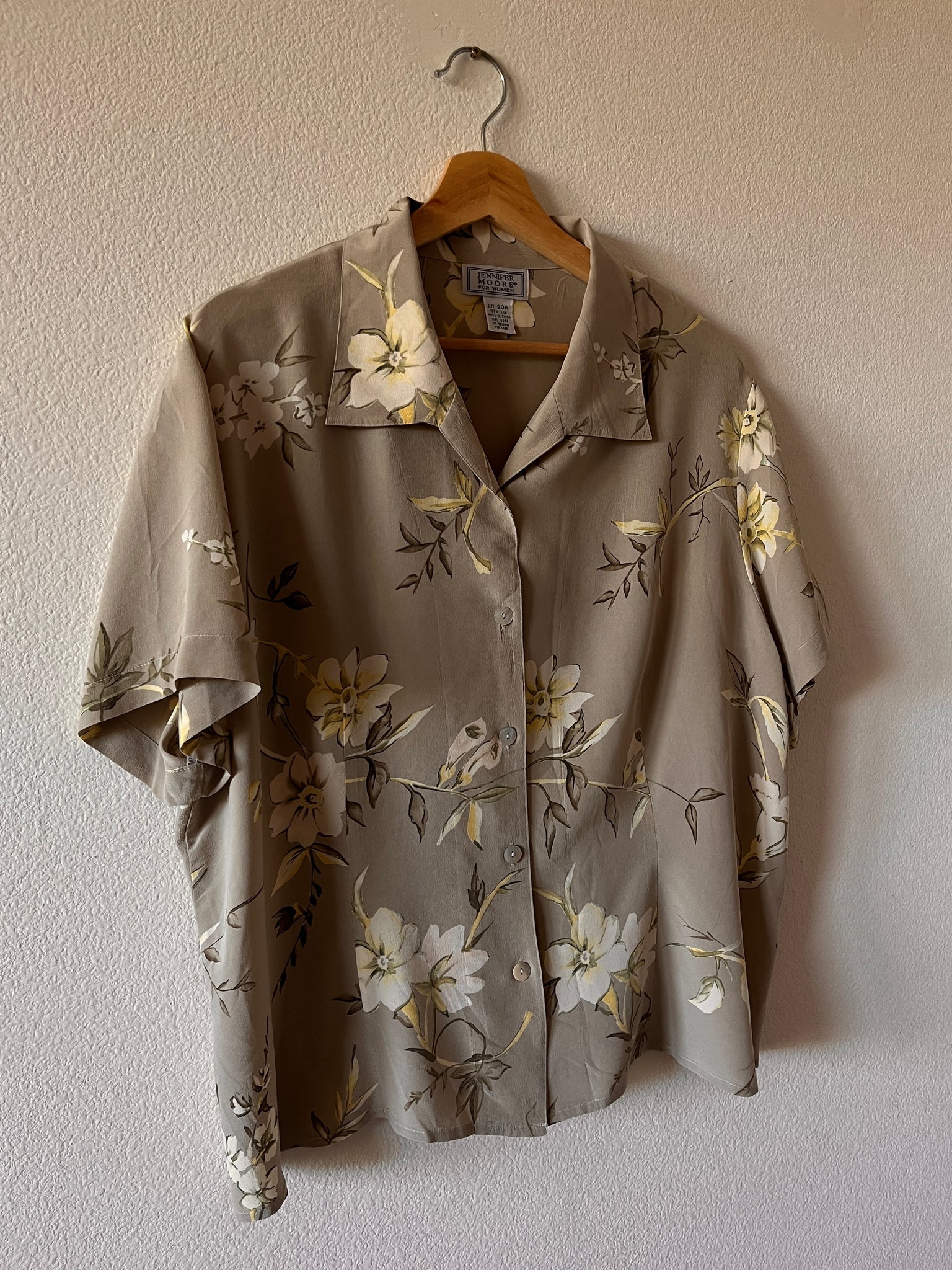 Jennifer Moore Silk Blouse