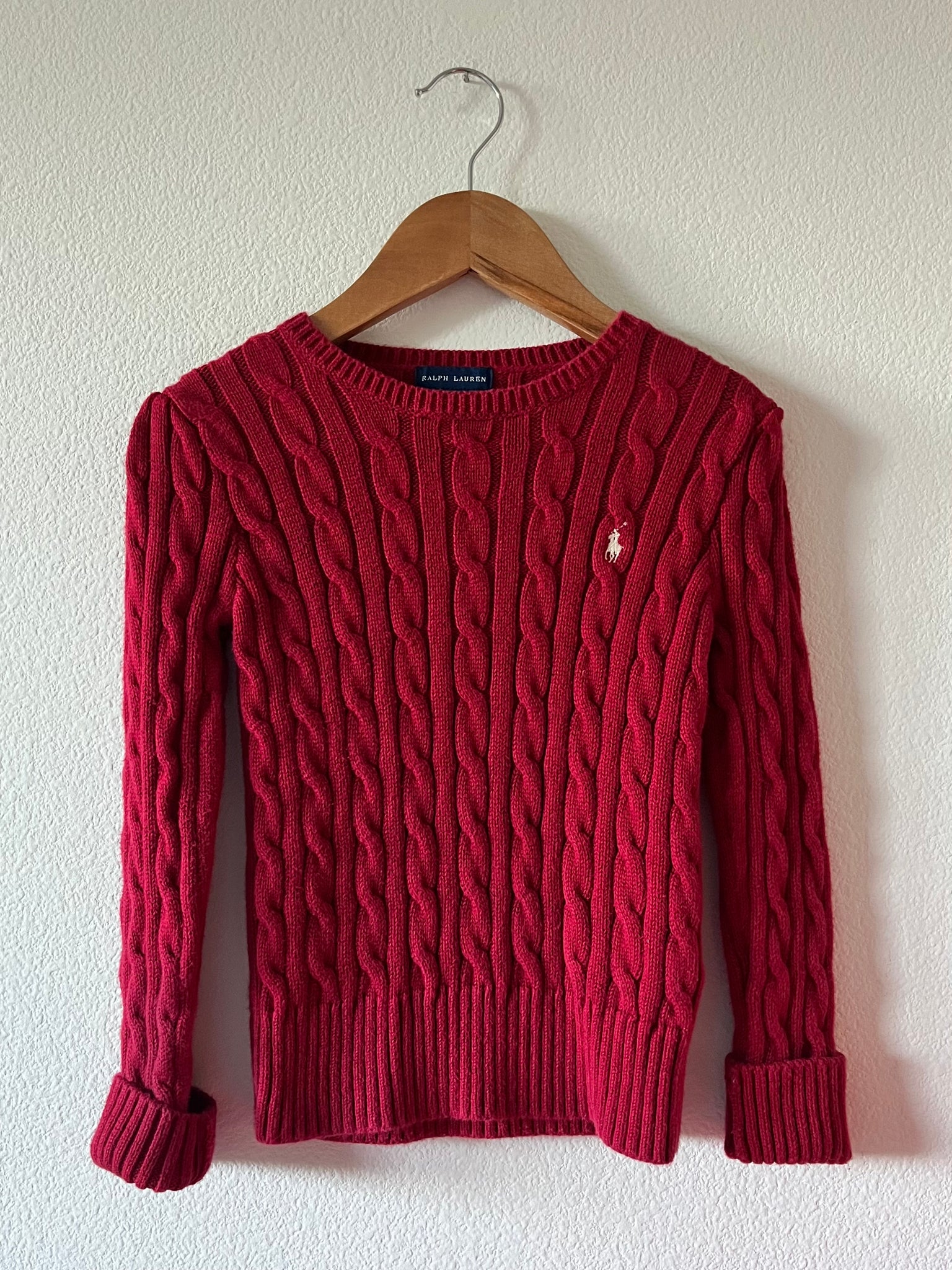 Ralph Lauren Cable Knit Kids Sweater