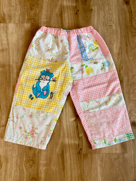 Springtime Scrappy Pants | Size 3T (Style 2)