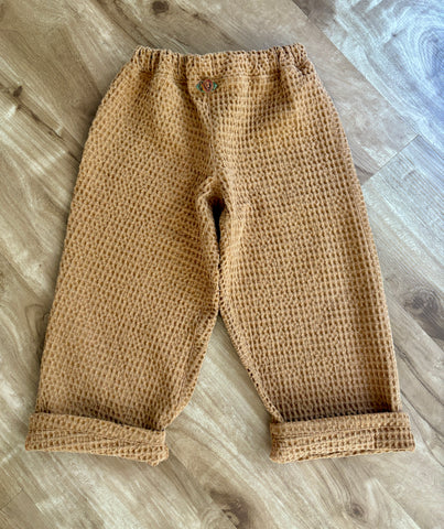 Cinnamon Waffle Pants | Size 5T
