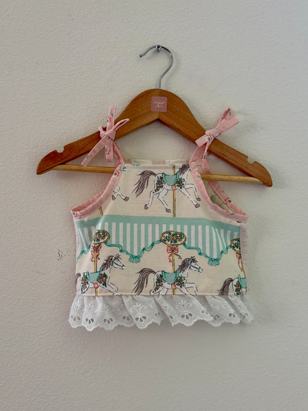 Lacey Tie Tank | Size 12-18M