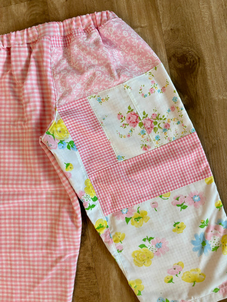 Springtime Scrappy Pants | Size 3T (Style 2)