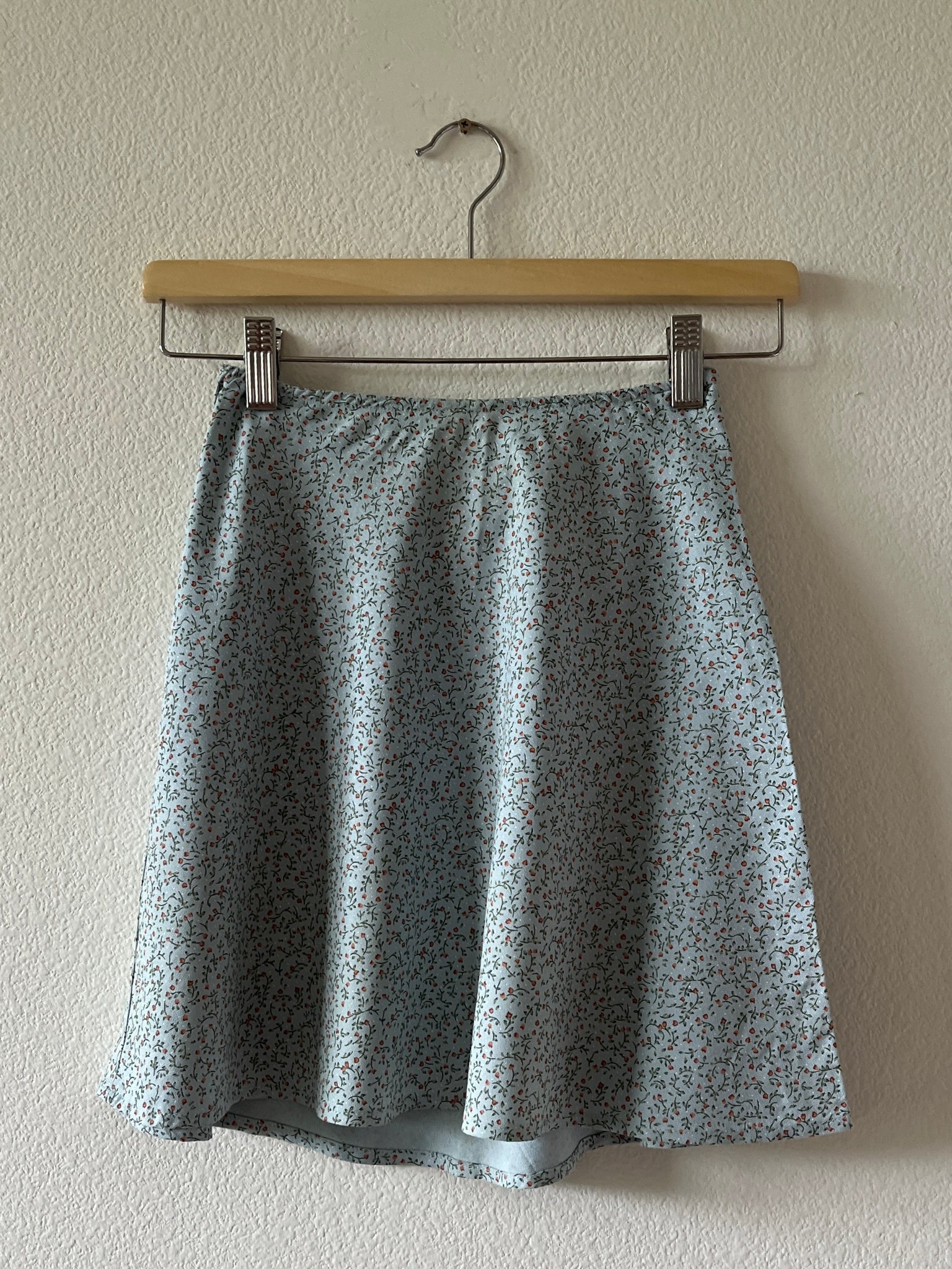 Floral Mini Skirt