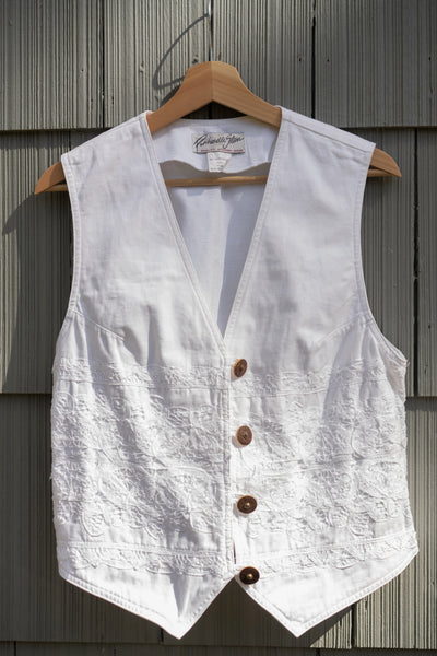 Panhandle Slim Cotton Lace Vest