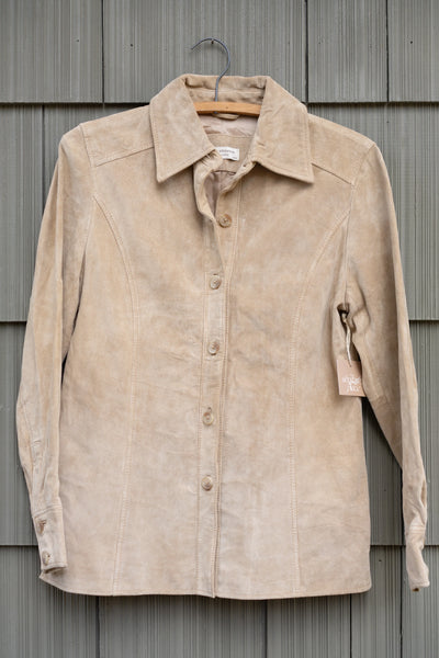 Suede Shirt Jacket