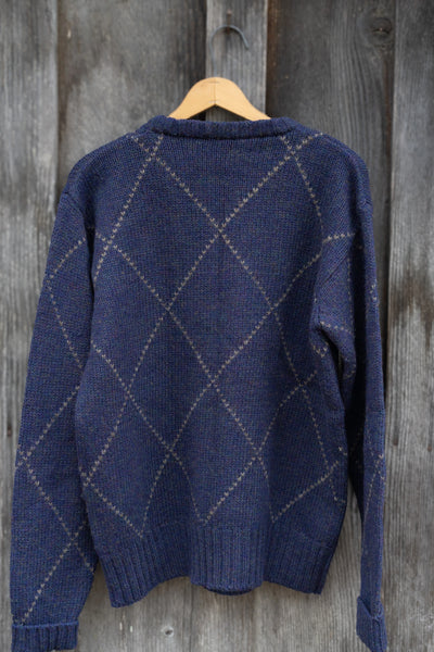 Argyle Wool Sweater