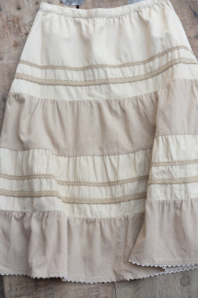 Territory Ahead Cotton Tiered Skirt