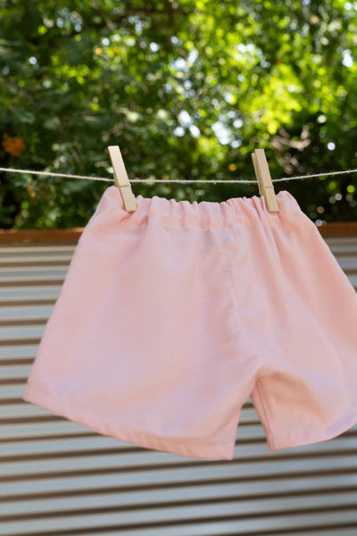 Pink Blossom Track Shorts | Size 2T