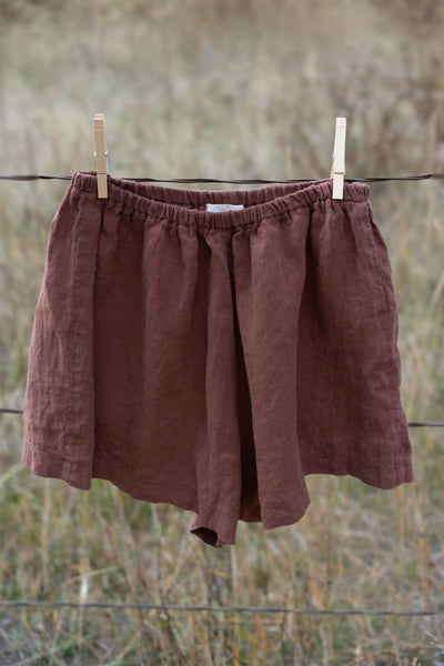 Boheme Linen Shorts