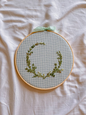 Open image in slideshow, Embroidered Hoop
